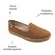 Sapatilha Moleca Napa Tresse Capri Neo Camel Feminina