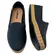 Sapatilha Moleca Napa Tresse Capri Neo Preto Feminina