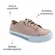Tênis Casual Moleca Lona Sider Rosa Feminino