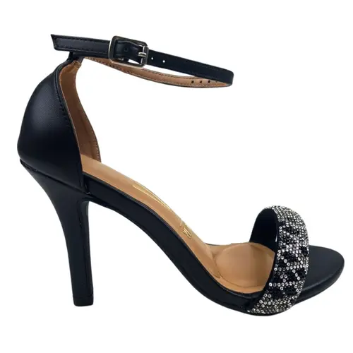 Sandália Vizzano Preto/Jet-Cristal/Black Diamond Feminina