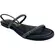 Sandália Rasteira Vizzano Strass Black Diamond/Preto Feminina