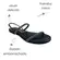 Sandália Rasteira Vizzano Strass Black Diamond/Preto Feminina