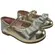 Sapatilha Molekinha Metalizado Glam Dourado Infantil Menina