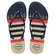 Chinelo Havaianas Slim Nautical Bege Palha/Marinho Feminino