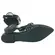 Sapatilha Slingback Beira Rio Verniz Premium Preto Feminina