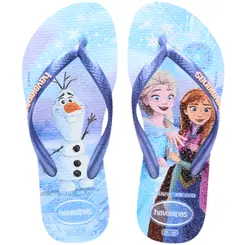 Chinelo Havaianas Kids Slim Princess Rosa Glow Menina