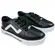 Tênis Casual Molekinha Napa Preto/Branco/Prata Menina