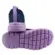 Tênis Slip On Novopé Textil Infantil Marinho/Lilás Menina