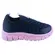 Tênis Slip On Novopé Textil Infantil Marinho/Lilás Menina