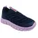 Tênis Slip On Novopé Textil Infantil Marinho/Lilás Menina