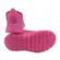 Tênis Novopé Led Textil Pink Fluor/Gliter Menina