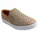Tênis Vizzano Slip On Napa Pele Strech Bege Feminino