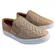 Tênis Vizzano Slip On Napa Pele Strech Bege Feminino
