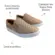 Tênis Vizzano Slip On Napa Pele Strech Bege Feminino
