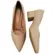 Sapato Vizzano Scarpin Pelica Bege Feminino