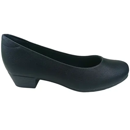 Sapato Modare Napa Floather Nature Preto Feminino