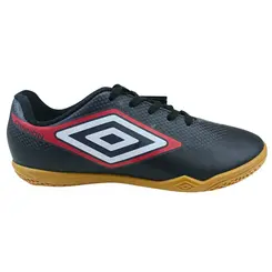 Chuteira Umbro Futsal Cannon JR Preto/Vlho/Bco Menino