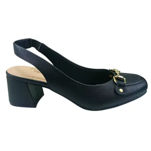Sapato Modare Slingback Napa Floather Preto Feminino
