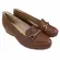 Sapato Modare Anabela Napa Floather Avelã Feminino