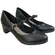 Sapato Beira Rio Salto Grosso Napa Turim Preto Feminino
