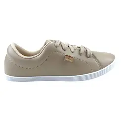 Tênis Beira Rio Casual Napa Sardenha Bege Feminino