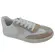 Tênis Beira Rio Casual Branco/Bege/Dourado Feminino