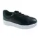 Tênis Beira Rio Napa Turim/Gliter Preto/Preto Feminino