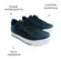 Tênis Ramarim Casual Sintético Plus/Preto Feminino