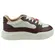 Tênis Moleca Casual Branco Off/Chocolate Feminino