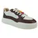 Tênis Moleca Casual Branco Off/Chocolate Feminino