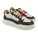 Tênis Moleca Casual Branco Off/Chocolate Feminino