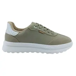 Tênis Moleca Camurção Napa Turim Branco Off Feminino