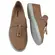 Sapato Moleca Loafer Nobuck Tunisia Nude Feminino
