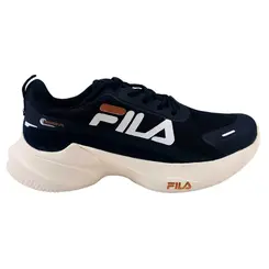Tênis Fila Progress Lite Preto/Bege/Cobre Feminino