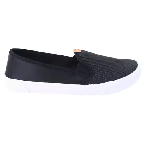 Sapatilha Moleca Napa Sardenha/Tresse Preto Feminina
