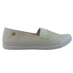 Sapatilha Moleca Napa Dalia Branco Off Feminina