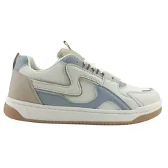 Tênis Ramarim Casual Têxtil Crystal/Natural Feminino
