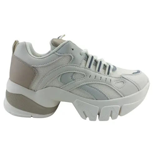 Tênis Ramarim Casual Têxtil Ouro/Natural Feminino