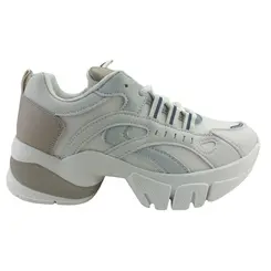 Tênis Ramarim Casual Têxtil Ouro/Natural Feminino