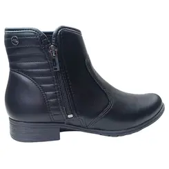 Bota Dakota Vertuo Cano Curto Preto Feminina