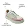 Tênis Klin Capri Mini Off White/Rosa Claro Menina