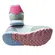 Tênis Klin Walk Kids Branco/Gelo/Rosa Chiclete Menina