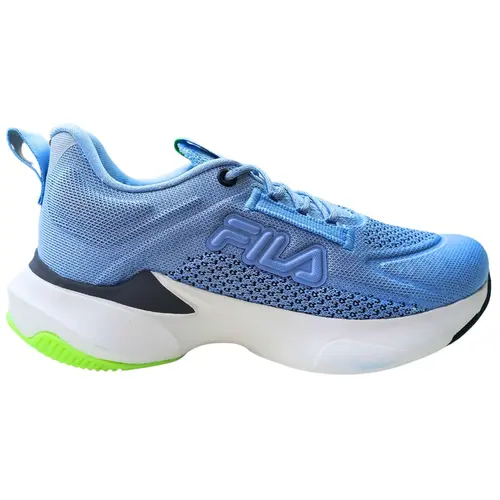 Tênis Fila Master Azul Claro/Prata/Verde Claro Feminino