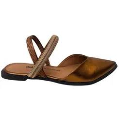 Sapato Dakota Lipka Bronze Tira Mel Feminino