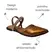 Sapato Dakota Lipka Bronze Tira Mel Feminino