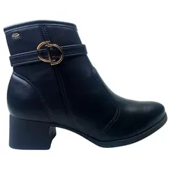 Bota Dakota Cano Curto Vertuo Preto Feminina