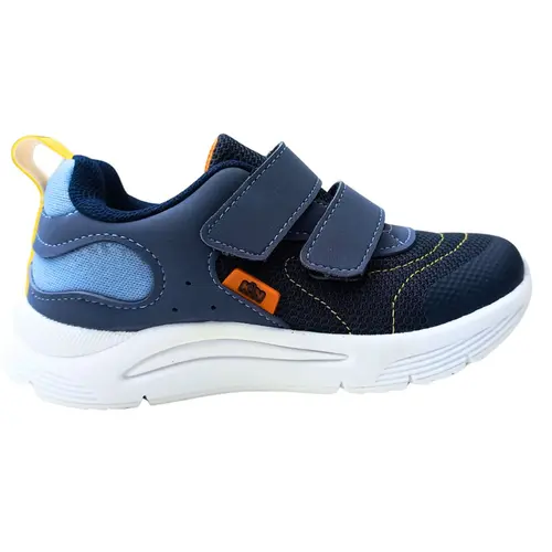 Tênis Klin Sport Chumbo/Azul Oceano/Laranja Menino