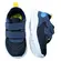 Tênis Klin Sport Chumbo/Azul Oceano/Laranja Menino