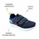 Tênis Klin Sport Chumbo/Azul Oceano/Laranja Menino