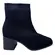 Bota de Knit Bebecê Napa Skin Soft Preto Feminina
